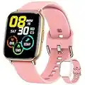 Smartwatch Uomo Donna Orologio Fitness - 1,69'' Touch Schermo Notifiche Messaggi Cardiofrequenzimetro Contapassi Cronometro IP68 Activity Fitness Tracker con 24 Modalità Sportive per Android ios