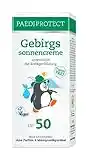 PAEDIPROTECT Gebirgssonnencreme für Kinder und Erwachsene 75 ml, Sonnencreme LSF 50, Sonnenschutz für höhere Gebirgslagen, leichte Textur für sensible Haut, ohne Mikroplastik, ohne Parfüm, vegan