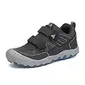 Mishansha Chaussures de Randonnée Garçon Antidérapant Chaussure Montagne Enfants Chaussure de Course Gris 37 EU