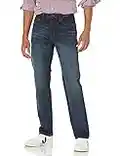 Amazon Essentials Men's Athletic-Fit Stretch Jean, Dark Wash, 33W x 32L