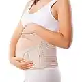 GECONLE Ceinture Grossesse Ceinture de maternité Lombaire Dos Abdominal Support pour Femme Enceinte SPD & PGP