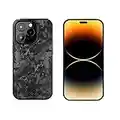 MONOCARBON Forged Carbon Fiber Case for iPhone 14 Pro 6.1'' [Military Grade Drop Tested] [Compatible with MagSafe] Durable& Anti-Scratch iPhone 14 Pro Cover