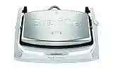 Breville DuraCeramic Sandwich/Panini-Toaster | Sandwichmaker im Café-Stil für 2 Scheiben | Edelstahl [VST071X]