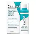 CeraVe Retinol Serum for Post-Acne Marks and Skin Texture | Pore Refining, Resurfacing, Brightening Facial Serum with Retinol and Niacinamide | Fragrance Free, Paraben Free & Non-Comedogenic| 1 Oz