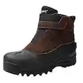 riemot Botas Nieve Mujer Hombre Invierno Botas montaña Impermeables Trekking Zapatos Cálido Forro de Piel Antideslizante, botines hombre mujer invierno EU 37-47, Hombre de Marrón EU 43 UK9