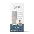 Diaper Genie Elite Diaper Pail System with Front Tilt Pail for Easy Diaper Disposal, Gray