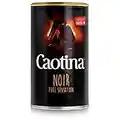 Caotina noir, Poudre de Cacao avec du Chocolat Noir Suisse, Chocolat Chaud, Boîte, 500g