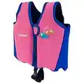 SwimBest Swim Vest - Swim Jacket/Buoyancy Aid with Safety Strap for ages up to 7 years old with Removeable Floats (Pink/Blue, Medium)