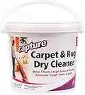 Capture Carpet & Rug Dry Cleaner w/Resealable lid - Home, Car, Dogs & Cats Pet Carpet Cleaner Solution - Strength Odor Eliminator, Stains Spot Remover, Non Liquid & No Harsh Chemical (4 Pound)