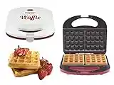 BEPER BT.602H Waffle Maker con Piastre Antiaderenti, Avvolgicavo e Piedini Antiscivolo - Piastra Waffle 780 W