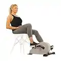 Sunny Health & Fitness Under Desk Bike Pedal Exerciser, Desk Elliptical Mini Bike with 8 Levels of Frictionless Magnetic Resistance - SF-B0891