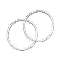 Instant Pot 2-Pack Sealing Ring 5 & 6-Qt, Inner Pot Seal Ring, Electric Pressure Cooker Accessories, Non-Toxic, BPA-Free, Replacement Parts, Clear