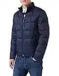 Dockers Men's Nylon Lightweight Quilted Jacket, Navy Blazer, XL