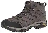 Merrell Men's Moab 2 Mid GTX Waterproof Walking Shoe, Beluga, 10