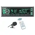 LXKLSZ Autoradio Bluetooth Single Din LCD Radio Audio avec luminosité Ajustement Application Contrôle MP3 Player Soutiens Hands Free Call AM/FM Radio AUX Entrée TF/EQ/USB Radio Fast Charging Receiver