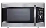 Danby Designer DMW111KSSDD 1.1 Cubic Foot Countertop Microwave With Handle - Stainless Steel