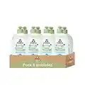 Frosch Baby - Limpiador de Biberones y Tetinas, Elimina Restos de Leche y Comida, Producto Hipoalergénico y Ecológico - Pack de 8 Unidades x 500 ml