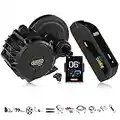 BAFANG Kit di conversione bici elettrica Mid Drive Kit 50.4V 250W M225 Mid Motor Kit con batteria 14.5Ah,eBike Bicicletta fai da te Convertitore per uomini donne, Aggiornamento motore centrale