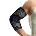 2 in 1 Tennis Elbow Brace for Men Women, Compression Sleeve with Integrated Elbow Pads Breathable Tendonitis elbow Support Protector for Sports Golfer's Elbow Arthritis Treatment Reduce Joint Pain