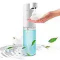 anni, Automatic Foam Soap Dispenser,5oz/150 ml Automatic Soap Dispenser Touchless,Waterproof Soap Dispenser,Suitable for Bathrooms,Kitchens,Offices,Hotels,School, White Silver