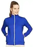 Stretch is Comfort Girl's Techno Jacket Royal Blue X-Large