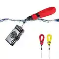 PROfezzion Camera Floating Wrist Strap 2 Pack Phone Float Strap for Olumpus TG-6 TG-5 TG-4, Nikon W300 W100 Gopro Panasonic Lumix Underwater Camera(Red&Yellow)