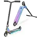 V4 Pro Scooter, Trick Scooters - Stunt Scooter for 8 Year Up Kids, Teens and Adults - Complete Beginner and Intermediate Freestyle BMX Scooter (Neo)