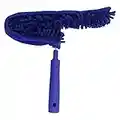 Ettore 48212 MicroSwipe Ceiling Fan Duster with Click-Lock Feature, Blue