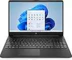 HP Laptop 15,6 Zoll Full HD Display, AMD Athlon Gold 3150U, 8GB DDR4 RAM, 256GB SSD, AMD Grafik, Windows 11 Home, QWERTZ Tastatur, Schwarz