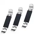 3 Pieces Magnetic Bottle Openers Can Opener Classic Beer Opener Stainless Steel Small Bottle Opener Can Tapper with Magnet for Camping and Traveling HANCELANT