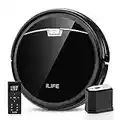ILIFE A4s Pro Robot Vacuum Cleaner, 2000Pa Max, ElectroWall, Quiet, Automatic Self-Charging Robotic Vacuum Cleaner, Cleans Hard Floor to Medium Carpets, Black