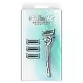 Gillette SkinGuard Maquinilla de Afeitar Hombre, Pieles Sensibles + 4 Cuchillas de Recambio