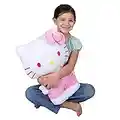 Franco Ropa de cama para niños, almohada de felpa súper suave, tamaño único, Hello Kitty