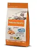 Nature's Variety Selected, Pienso para Gatos Adultos Esterilizados, Sin cereales, con Salmón noruego sin espinas, 1,25kg