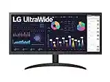 LG Electronics UltraWide Monitor 26WQ500, 26 inch, 1080p, 75Hz, 1ms MBR, IPS Display, HDR 10, AMD FreeSync, Energy Saving, HDMI, Anti Glare, Tilt Adjustable