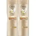 Dove Summer Glow Gradual Self Tan Body Lotion Fair To Medium 2 X 250 Ml = 500Ml