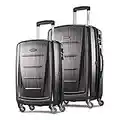 Samsonite Winfield 2 Hardside Luggage with Spinner Wheels, Charcoal, 3-Piece Set (20/24/28), Winfield 2 Hardside Luggage with Spinner Wheels