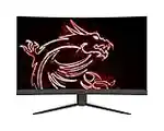 MSI Optix G27CQ4-006 - 27 Zoll (69 cm), WQHD (2560x1440) Gaming Monitor, VA Panel, 165 Hz, 1 ms, AMD FreeSync, HDMI, DP, schwarz, DE Version