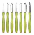 Tescoma 422010.00 Set of Carving Knife Tools, for Vegetables and Fruits