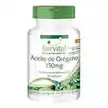 Fairvital | Aceite de Orégano 150mg - Origanum vulgare - Potente Extracto 10:1-90 Cápsulas blandas - Calidad Alemana