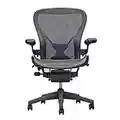 Herman Miller Aeron - Silla tamaño B totalmente cargada, ajuste a la postura