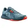 HEAD Men's Sprint Team 3.5 Clay Men BSOR Tennisschuh, blau/orange, 43