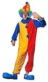 Rubies Costume Haunted House Collection Clown, Red, One Size