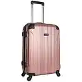 KENNETH COLE Out of Bounds, Rose Gold, 24-Inch Checked, Out of Bounds