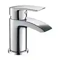 [Basin Tap] Hapilife Stunning Waterfall Bathroom Sink Monoblock Mixer Faucet Chrome