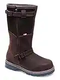 demar. LEDER Thermostiefel Jagdstiefel TIROL, Braun, 43 EU