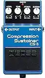 Pédale Compression/Sustainer CS-3 BOSS, une pédale de compression et Sustain avec circuit haute qualité