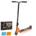 Osprey Stunt Scooter | for Boys Girls Kids and Adults, Kick T-Bar Street Pro 360 Spin Scooter with ABEC 5 Bearings and Ergonomic Handlebars, Multiple Colours