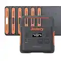 Générateur solaire Jackery 2000 PRO, Générateur Explorer 2000 Pro de 2160Wh et 6*SolarSaga 200W avec 2 prises CA de 230V/2200W, Bloc batterie mobile au lithium pour le solaire Camping-car/van, camping