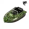 AHWZ Bait Boats for Carp Fishing Remote Control Fish Finder Bait Boat,Green